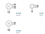 Hakko A1214B A1183 A1184B Soj Desoldering Nozzle, For FR-810B FR-811 Hot Air. Fixed Price $214.31.