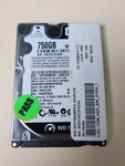 Western Digital Black 750GB 2.5 Laptop Sata Drive WD7500BPKX-22HPJT0. Fixed Price $30.00.