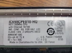 Ge Fanuc IC698CPE010-FL RX7I Cpu Module With Ethernet 10/100 I11 No Battery. Fixed Price $700.00.