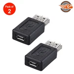 2X Micro 5PIN Usb Female 2.0 Af Adapter Connector Converter. Fixed Price $8.45.