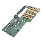 Anorad 811094-A Rev 5U Chassis Board W/ Inductors, Relay Sockets, 5VDC. Fixed Price $900.00.