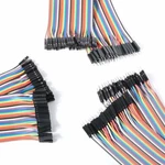 Dupont Cable Jumper 40 Wire 10CM F-m F-f M-m For Arduino Raspberry Breadboard. Fixed Price $6.89.