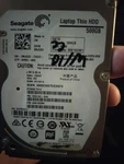 Genuine Seagate Momentus Thin ST500LT012 500GB 5400RPM Hdd Hard Drive 9WS142-188. Fixed Price $13.00.