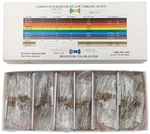 365 Piece Resistor Kit 1/4 Watt In Compartmentalized Cardboard Storage Box. Fixed Price $10.99.