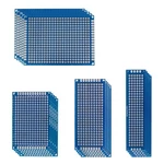 20-PIECE Blue Double-sided Pcb Prototyping Boards Kit. Fixed Price $10.94.