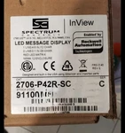 Inview Led Display .spectrum Controle New 2706-P42R-SC. Fixed Price $2390.78.