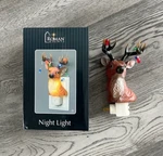 Roman Lights Reindeer Night 8.65". Fixed Price $19.95.
