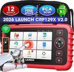 2026 Launch CRP129X OBD2 Car Scanner Engine Abs Srs Sas Tpms Epb Diagnostic Tool. Fixed Price $191.20.