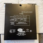 New Fireye EUV1 Ultraviolet Flame Amplifier. Fixed Price $249.99.