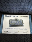 Digilent Basys 3 Fpga Development Board Usb Led Pushbutton I/o Header. Fixed Price $124.99.