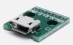 (5) Micro Usb Dip Adapter 5-PIN Female Connector Pcb Converter See Descript. Fixed Price $6.29.