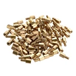 88 Pcs M3 6+6MM F/m Brass Hex Standoff Spacer Screws For Electronics Pcb. Fixed Price $14.02.