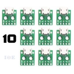 10PCS Micro Usb Dip Adapter 5PIN Female Connector Pcb Converter Diy Kit Mini. Fixed Price $6.42.