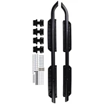 Black Running Board Pack For Land Rover Defender 110 4DR 2020-2023 Abs Nerf Bars. Fixed Price $165.00.