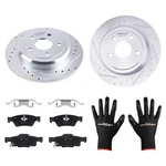 Rear L&r Brake Rotors&ceramic Pads Set For Dodge Durango 2011-20 S-53061 P-1498. Fixed Price $101.77.