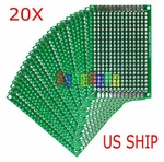 20PCS 4X6 Cm Double Side Diy Prototype Circuit Breadboard Pcb Universal. Fixed Price $14.95.