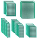 32 Pcs Pcb Board, Green Circuit With 5 Sizes Compatible, Double Sided. Fixed Price $13.59.