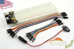 MB-102 830 Point Breadboard + 3.3V 5V Power Supply 20 Jumpers Battery Cable. Fixed Price $8.69.