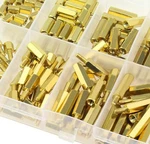 M2.5 Female Hex Brass Spacer Standoff Screw Nut Assortment Kit (180PCS). Fixed Price $16.59.