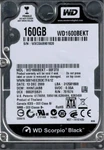 WD1600BEKT-00F3T0 Dcm: Hhntjabb WXC0A Western Digital 160GB. Fixed Price $39.00.