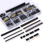 112 Pcs 2.54MM Female Pin Connector Assortment Kit Pcb Board Arduino Diy. Fixed Price $25.28.