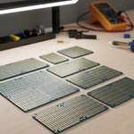 Pcb Prototype Board Snappable Strip With Power Rails For Arduino Projects 6 Pack. Fixed Price $37.89.