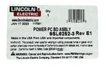 Lincoln Electric 9SL6252-3 Power Pc Bd Asbly Rev E1. Fixed Price $1199.99.
