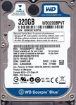 WD3200BPVT-00JJ5T0 Dcm: Shmtjhb Aug 2012 320GB Sata 2.5" Western Digital. Fixed Price $40.29.