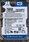 Western Digital WD7500BPVT-35HXZT1 750GB Dcm: HACT2HN. Fixed Price $99.00.