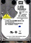 WD20NMVW-11AV3S3, Hbmtjhbb Western Digital 2TB, Usb 3.0 WXD1 Apr 2014. Fixed Price $149.00.