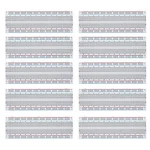 Mcigicm 10PCS Breadboard 830 Point Solderless Prototype Pcb Kit. Fixed Price $34.02.