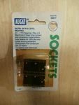 LOT/2 Augat Pin Wire Wrap Ic Socket 524-AG11F Gold Plated Inner Contact,nos. Fixed Price $5.00.