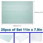 25PACK 11INX7.9IN Glass Cutting Board Sublimation Transfer Tempered California!. Fixed Price $95.88.