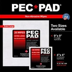 Pk Pec-pad Non-abrasive Lint Free Wipes X4 (100 Sheets) & X9 (25. Fixed Price $22.99.
