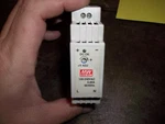 Mean Well DR-15-5 Din Rail Power Supply 100-240 Vac 0.88A 50/60HZ (249-3). Fixed Price $50.00.