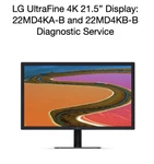 Lg Ultrafine 21.5" 22" 22MD4KA-B 22MD4KB-B Repair Diagnostic Service. Fixed Price $115.00.
