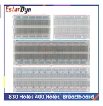 MB102 Breadboard 400 / 830 Points Solderless Pcb Test Diy. Fixed Price $19.40.