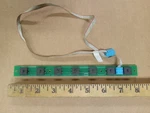 Fanuc A20B-1004-0750/02 7-KEY Keyboard With Ribbon Cable. Fixed Price $65.00.