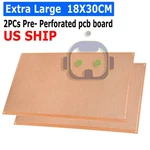2PCS Prototype Perforated Pcb Universal Bread Board 18 X 30CM Sigle Side Copper. Fixed Price $16.95.