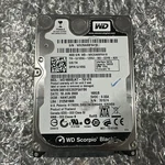 Western Digital 160GB 2.5 7200RPM Sata Scorpio Black Hdd WD1600BJKT-75F4T0. Fixed Price $11.99.