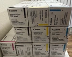 Canon Imagepress Toner T02 Black Cyan Magenta Yellow For C8000VP C9010VP C10000. Fixed Price $80.00.