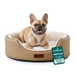 Furhaven Pet Products Medium Foam Oval Lounger Dog & Cat Bed With Reversible. Fixed Price $38.70.