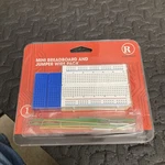 Radio Shack Mini Breadboard And Jumper Kit. Fixed Price $15.00.