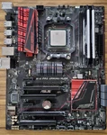 Asus 970 Gaming Aura Socket AM3+ Motherboard, Fx Processor, 32 Gb DDR3 Ram. Fixed Price $120.00.