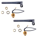 Diymall 2.4G Wifi Antenna With U.fl To Female Sma Cable, 3DBI Gain Gold. Fixed Price $14.46.