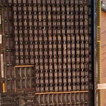 Dicon Panel Mount Double-sided Pcb 132410 72 Tie-points 8 Rows 94V FR-4 Copper. Fixed Price $500.00.