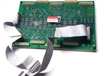 Liebert 02-810025-00 Rev 03 Circuit Board W/ Ribbon Cables. Fixed Price $49.00.