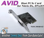 Avid Dnxio Or Dnxiq Pcie X4 Host Card 7030-30048-02 B Gen. Fixed Price $35.00.
