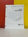 Hp 8414A Network Analyzer Operating Information Manual. Fixed Price $69.99.