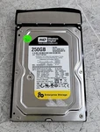 Western Digital WD2503ABYX-01WERA1 Hard Drive 250GB 3.5" Sata. Fixed Price $8.27.